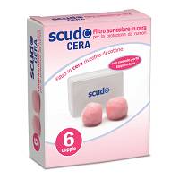 EARPLUG SCUDO CERA 6COPPIE 12P