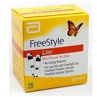 FREESTYLE LITE GLICEMIA 25STR