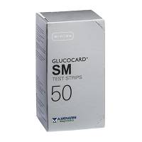 GLUCOCARD SM TEST STRIPS 50pz