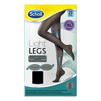 SCHOLL LIGHTLEGS20 DEN XL NERO