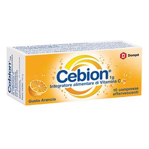 CEBION EFF VIT C ARANCIA 10CPR