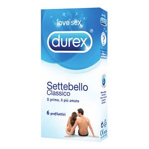 DUREX Profilattici Settebello Classic 6 pezzi