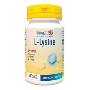 LONGLIFE L-LYSINE 500MG 60TAV