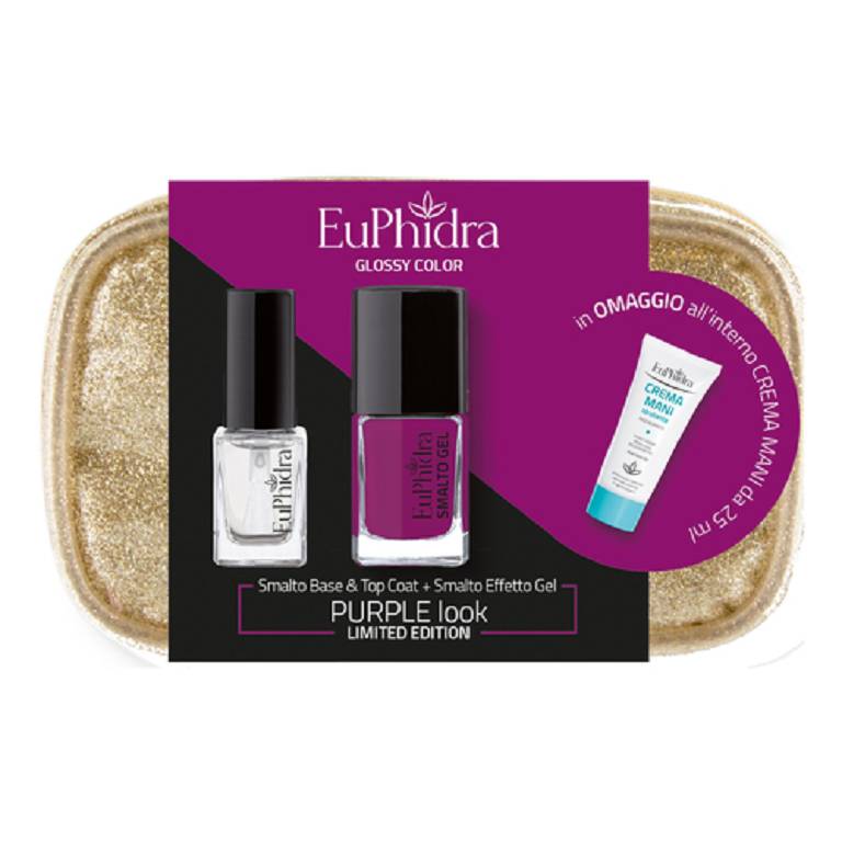 EUPHIDRA GLOSSY PURPLE LOOK