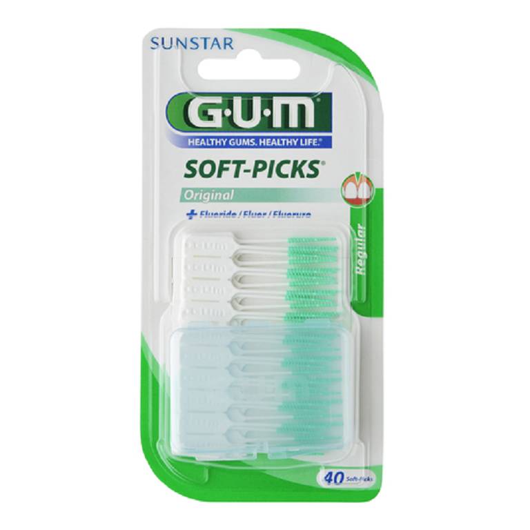 GUM SOFTPICKS SCOVO GOMMA 40PZ