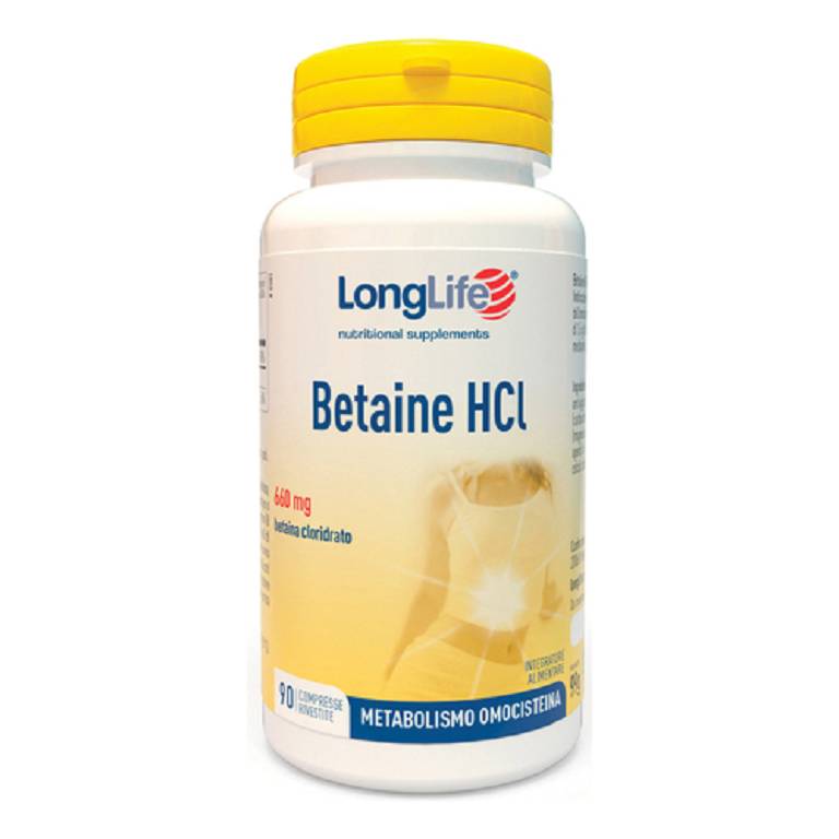 LONGLIFE BETAINE HCL 90CPR RIV